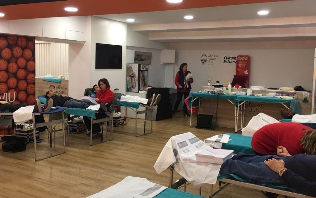 Hoy, entradas gratis para ver al Valencia Basket por donar sangre