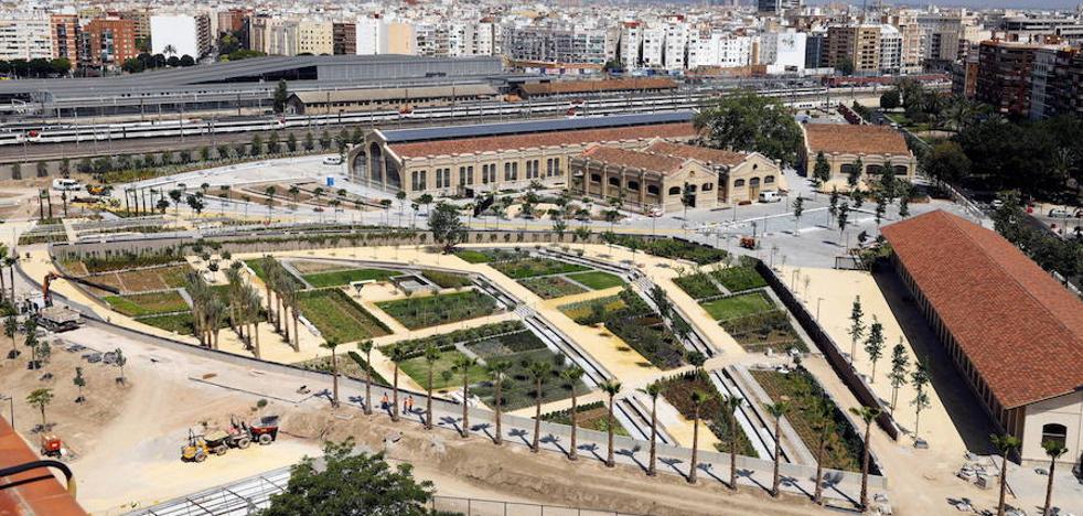 El Parque Central de Valencia acuerda la venta de solares y el final de las obras ferroviarias
