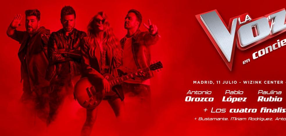 El concierto de La Voz 2019: todo lo que se sabe hasta ahora (entradas, precios, cantantes...)