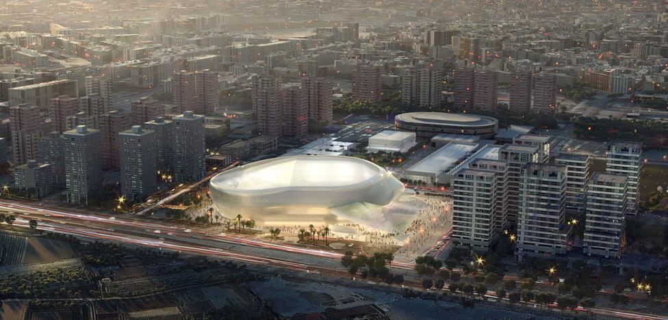 El aparcamiento del Valencia Arena obliga a trasladar un colegio público