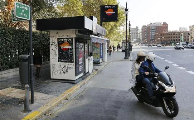 Las gasolineras de la calle Xàtiva y el Parterre ya tienen nueva ubicación