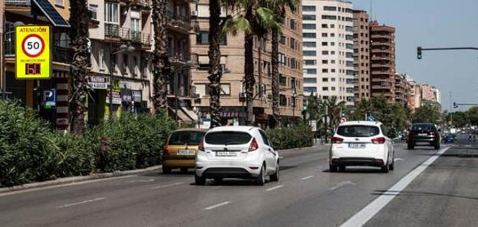 La Policía Local coloca esta tarde radares móviles en 12 avenidas de Valencia