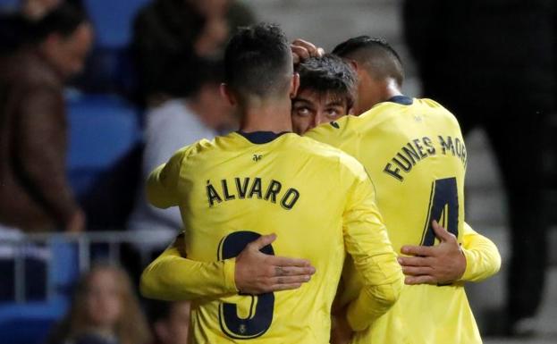 Gerard Moreno le da media permanencia al Villarreal