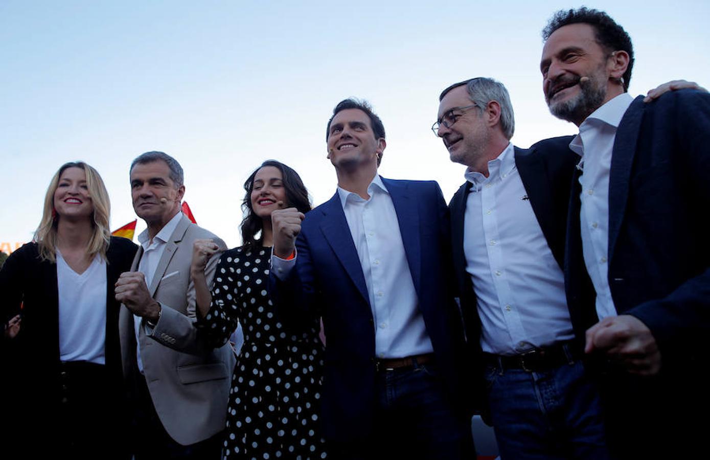 Albert Rivera cierra la campaña electoral 2019 en Valencia junto a Toni Cantó