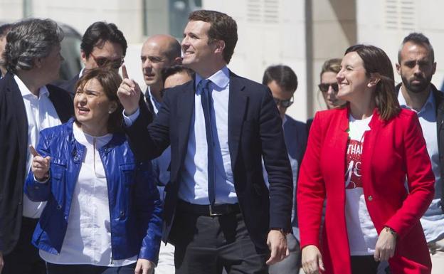 Casado reivindica una Comunitat que no sea «un apéndice de los països catalans»