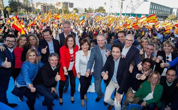 Isabel Bonig: «La Comunitat Valenciana va a tener por primera vez una mujer presidenta y será del PP»