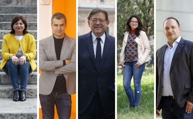 Dónde votan los candidatos a la presidencia de la Generalitat Valenciana