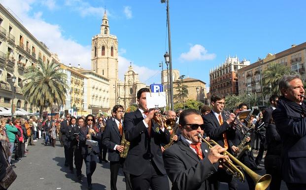 Cuatro pasacalles por Valencia para celebrar hoy el Día de Europa