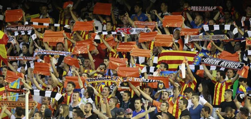 El Valencia anuncia «máximas medidas disciplinarias» por coacciones en la grada joven