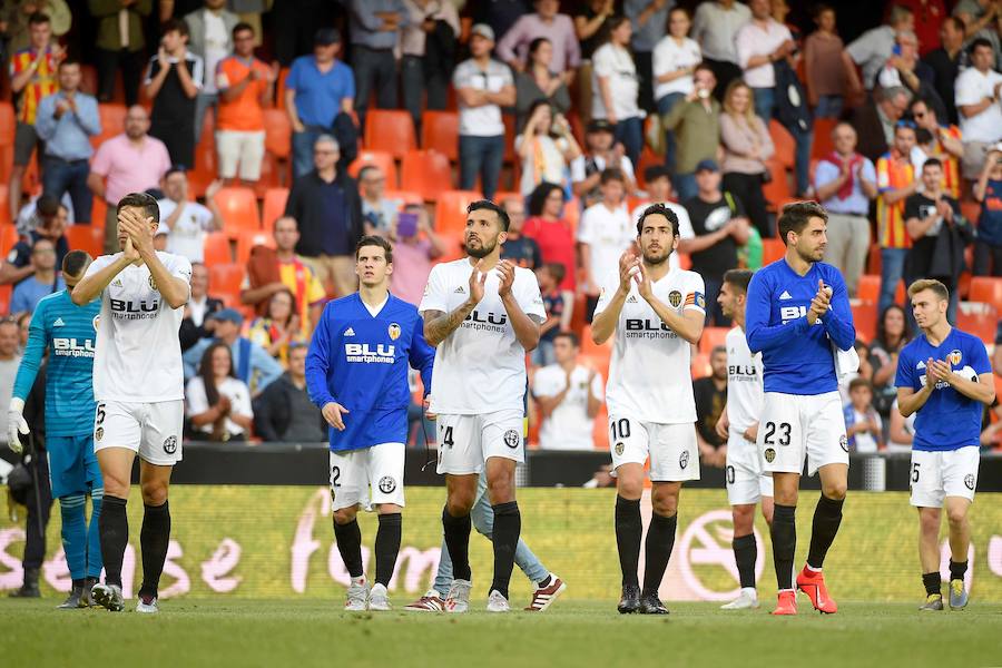 El Valencia-Alavés en imágenes