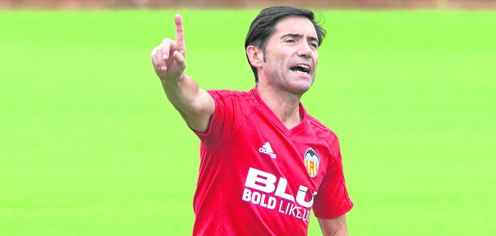 Marcelino clama, a gritos: «Goles, goles y goles»