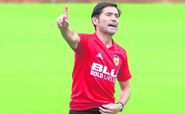 Marcelino clama, a gritos: «Goles, goles y goles»