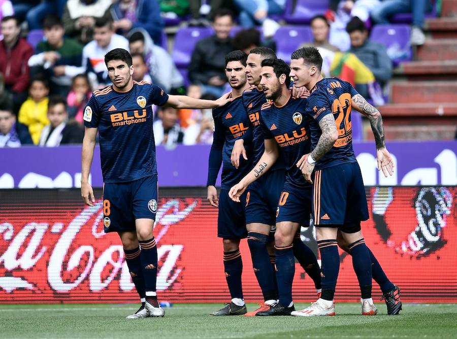 Las mejores imágenes del Valladolid-Valencia