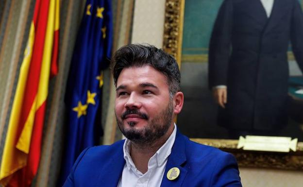 Rufián (ERC) dice que Cataluña daría 12 puntos a España en Eurovisión: «Quedaos con eso»