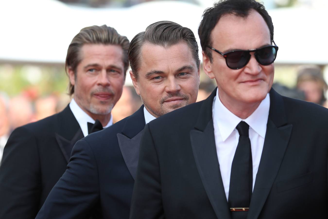 Brad Pitt y Leonardo DiCaprio revolucionan la alfombra roja de Cannes 2019