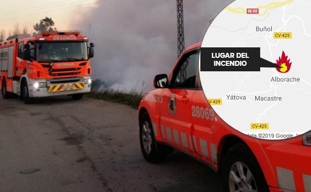 Evacuados 73 niños por un incendio en un albergue en Alborache