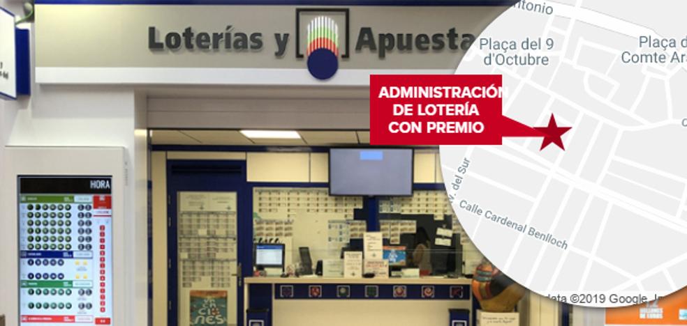 Un acertante valenciano gana 307.000 euros con el primer premio de la Bonoloto