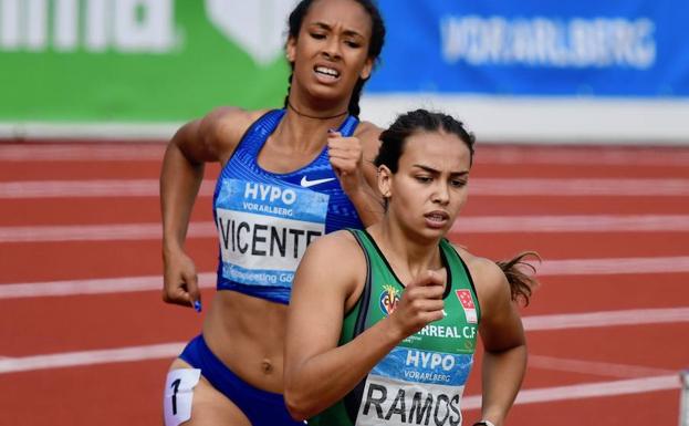 María Vicente se queda a 5 puntos del récord de España absoluto de heptatlón