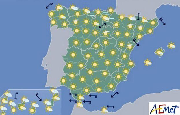 El tiempo previsto para este jueves 30 de mayo en toda España