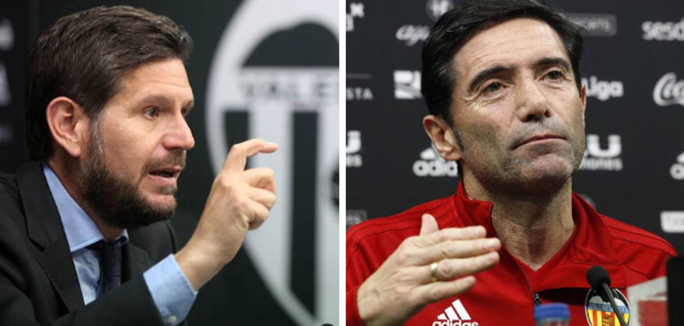 Mestalla encumbra a Alemany y Marcelino
