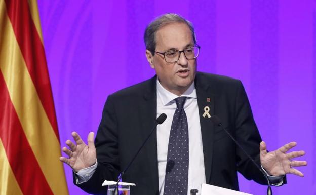 Torra acusa al Ministerio Público de violar la legalidad internacional