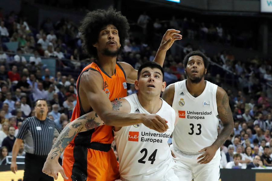 El Real Madrid-Valencia Basket, en imágenes