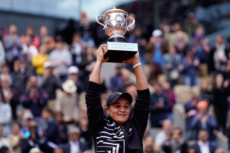 Barty es la nueva reina de Roland Garros