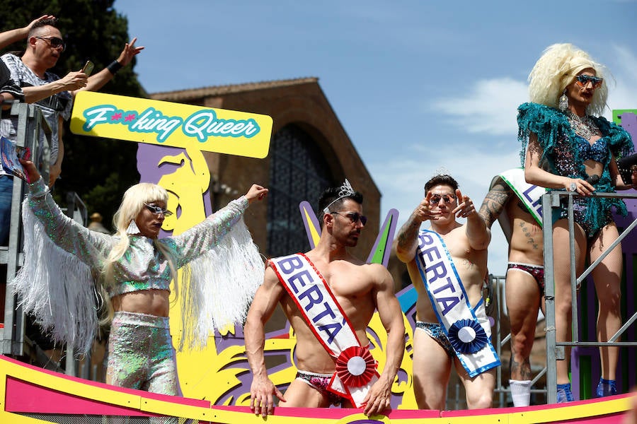 Desfile del Orgullo Gay en Roma 2019