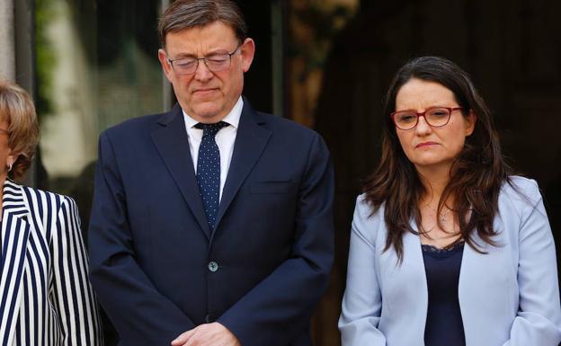 Minuto de silencio por la víctima del crimen machista de Alboraya