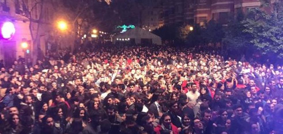 Disparan con balines a tres músicos de una verbena en una falla de Valencia