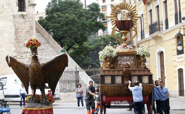 Las Rocas del Corpus 2019: horario y recorrido del paso en Valencia