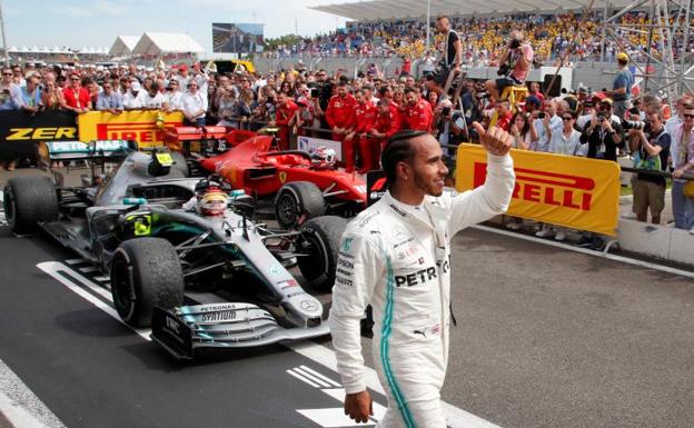 Hamilton gana de paseo por Paul Ricard