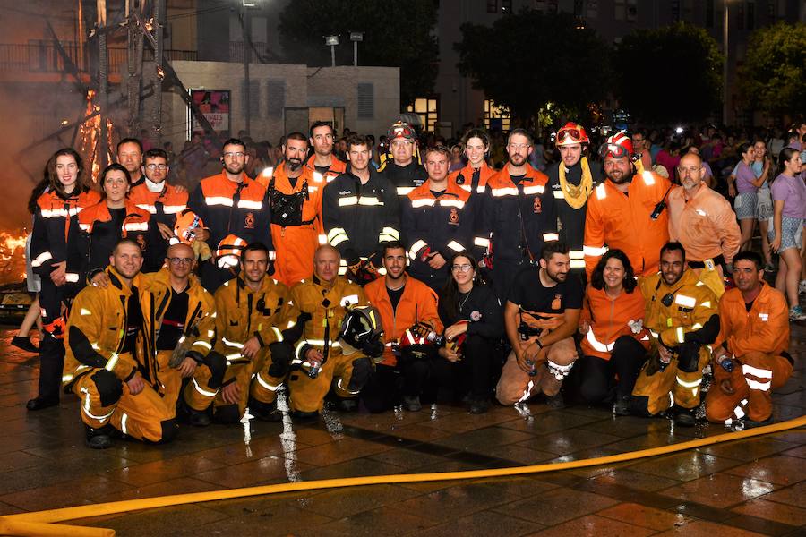 'La Cremà' pone el fin a Les Fogueres de Xàbia 2019