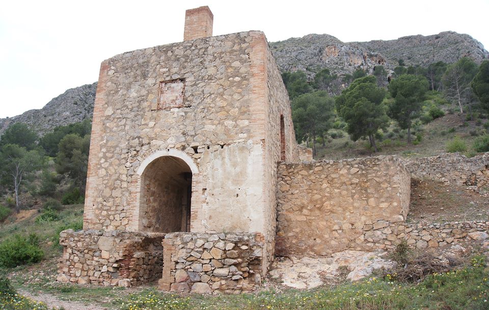 Fotos del complejo minero de San Antón de Orihuela
