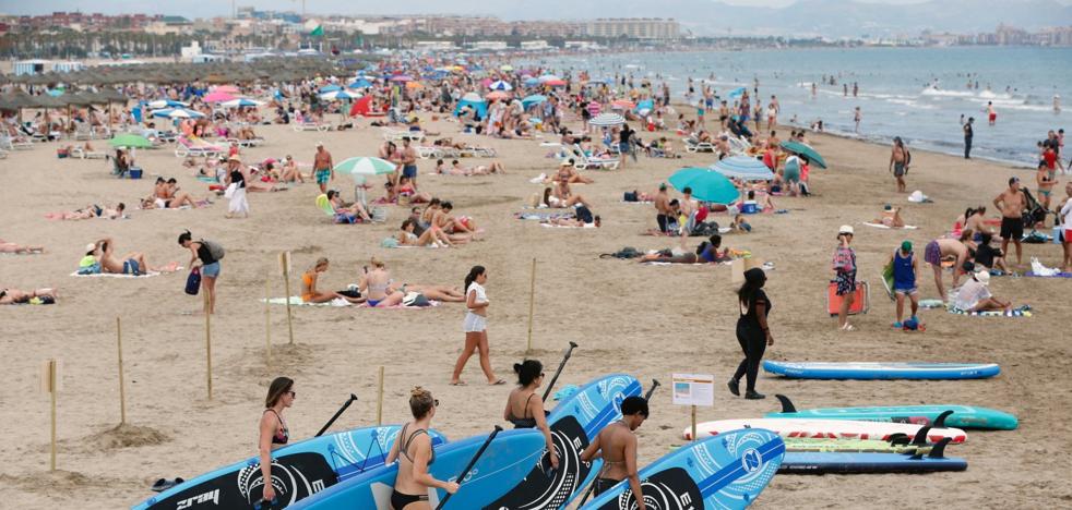 Los valencianos que no se van de vacaciones