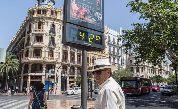 Alerta amarilla por temperaturas de hasta 39 grados en la Comunitat