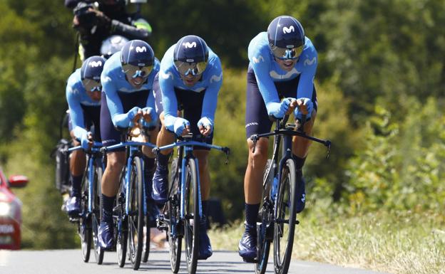 Amador, el octavo pasajero del Movistar para el Tour