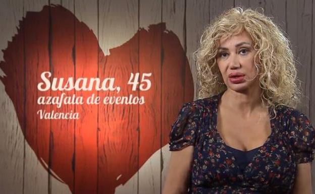 Susana, la valenciana «chapada a la antigua» que busca un hombre «con nivel económico importante» en 'First Dates'