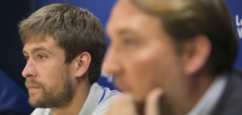 Aitor Fernández: «Lo primero es la salvación y a partir de ahí, ya veremos»