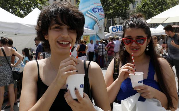 Horchata contra el calor en Valencia