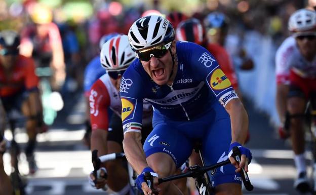 Viviani se estrena en el Tour