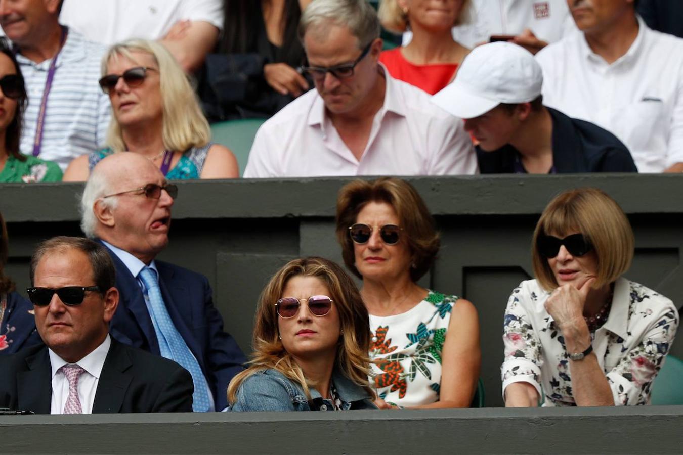 Famosos e invitados de lujo en Wimbledon