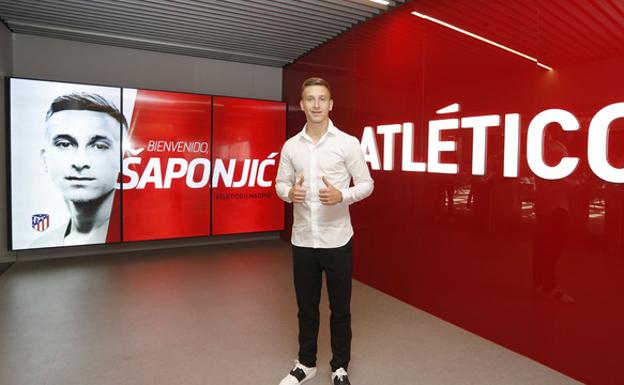 Saponjic firma tres años con el Atlético