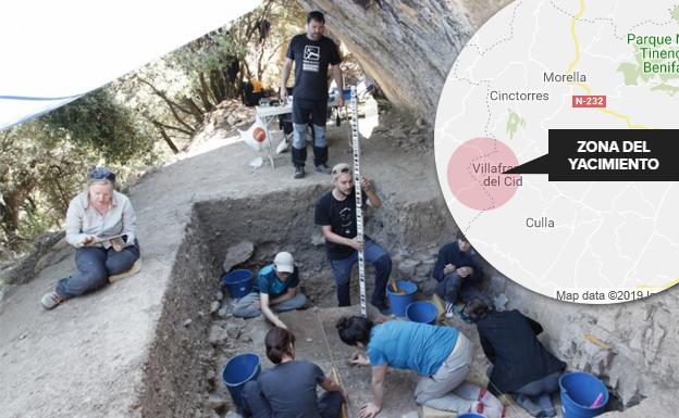 Hallan puntas de flecha de hace 14.000 años en la Cova La Foia de Vilafranca