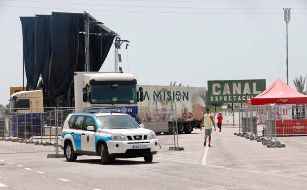 El Festival Marenostrum se cancela, la Guardia Civil desaloja y la empresa devuelve el dinero