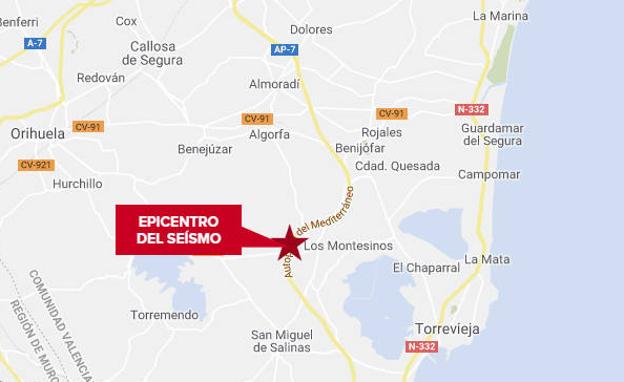 La Vega Baja registra un terremoto de 1,8 grados