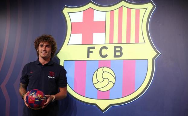 Griezmann ya luce como azulgrana