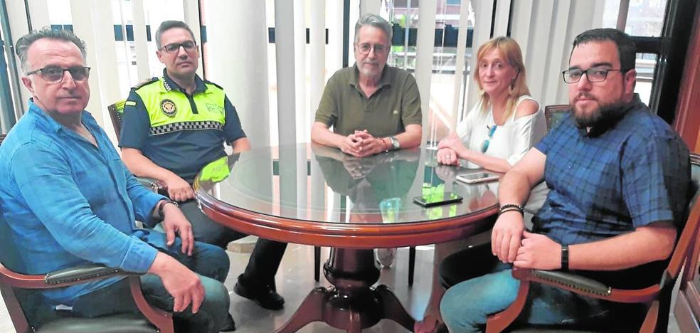 El consistorio de Albal aborda el tema de la seguridad en los comercios locales