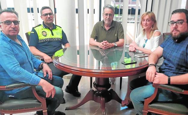 El consistorio de Albal aborda el tema de la seguridad en los comercios locales