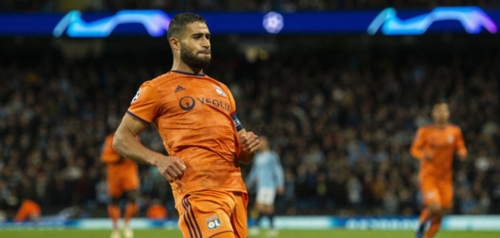 El Valencia, interesado en Nabil Fekir, según 'l'Équipe'